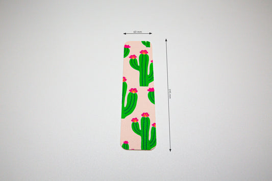 Lesezeichen "Blooming Cactus" -3D gedruckt