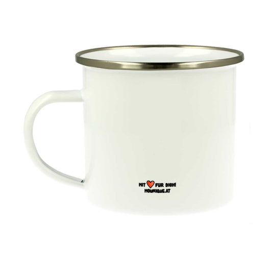 JvG Emaille-Tasse Kuh