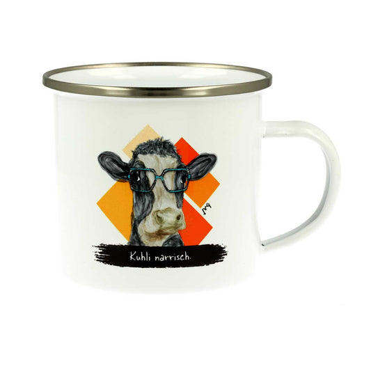 JvG Emaille-Tasse Kuh