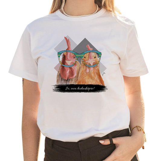 JvG T-Shirt Huhn "Jo, owa huhndatpro!"