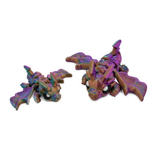 ZappelBande - Drache, Tricolour-Purple