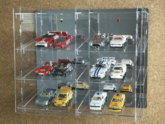 Vitrine für 12 SLOTCARS