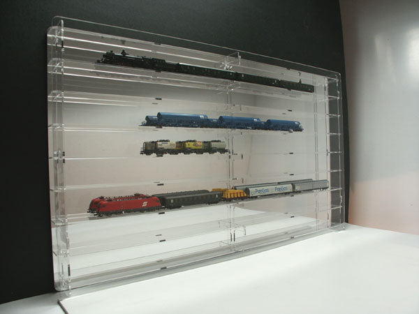 Vitrine für Modelleisenbahnen Spur N